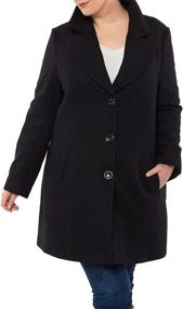 img 1 attached to 🧥 Stay Stylish and Warm with Alpine Swiss Overcoat: A Classic Walking Women's Clothing