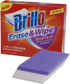 img 1 attached to Brillo Erase Sponge Estracell 2 Count