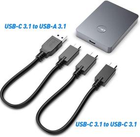 img 3 attached to Rocketek CFexpress Card Reader: Portable Aluminum Type-B Reader Supporting USB3.1 Gen2 (10Gbps), Thunderbolt 3 Connection; Compatible with Windows/Mac OS/Linux