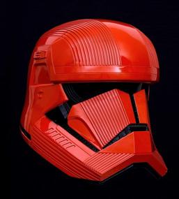 img 2 attached to 🎭 Trooper Mask - Red Trooper Helmet for Men and Women