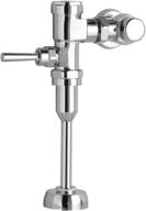 🚽 american standard 6045.101.002 exposed manual 0.75-inch top spud 1.0 gpf urinal flush valve in polished chrome logo