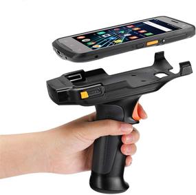 img 4 attached to 🔍 Efficient Munbyn Android Barcode Scanner Pistol Grip with Zebra 4710 - Perfect for Warehouse and Logistics WMS, Qualcomm CPU, Dual-Band Wi-Fi, NFC, and 4G Full Netcom