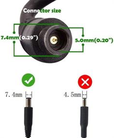 img 1 attached to Charger Latitude Laptop Adapter Supply Laptop Accessories and Chargers & Adapters