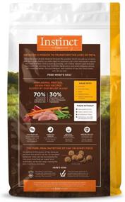 img 3 attached to 🐶 Instinct Grain Free Dry Dog Food: Raw Coated & High Protein!