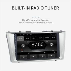 img 2 attached to Android 9.1 9 Inch Touchscreen Car Multimedia Radio GPS Navigation in-Dash Stereo MP5 Player WiFi Bluetooth USB OBD for 07-11 Camry (2GB RAM+32GB ROM)