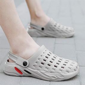 img 2 attached to 👣 Breathable Anti Slip Comfort Sandals Slippers