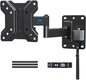 img 4 attached to 📺 Mounting Dream Lockable RV TV Mount: Secure Full Motion Wall Mount for 10-26 Inch Flat Screens, RVs, Trailers & Boats - Quick Release Lock, VESA 100x100mm