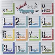📚 school years themed scrapbook kit by scrapbook customs logo