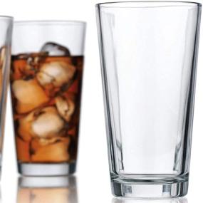 img 1 attached to 🍹 Set of 10 Highball Glass Cups - 17 Oz. Drinking Glasses by Home Essentials & Beyond - Ideal for Beer, Water, Juice, Cocktails