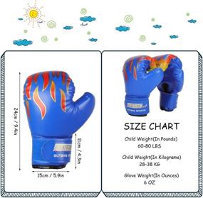 img 1 attached to 🧒 Top-Rated Kids Boxing Gloves: Youth Sparring Punching Training Gloves for Ages 3-12 Years