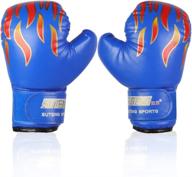 🧒 top-rated kids boxing gloves: youth sparring punching training gloves for ages 3-12 years логотип