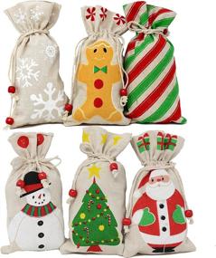 img 2 attached to JOYIN Christmas Drawstring Assortment Sticking