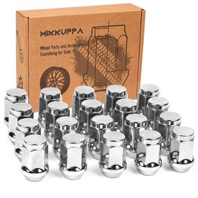 img 4 attached to MIKKUPPA 1/2-20 Lug Nuts Replacement For 1987-2018 Jeep Wrangler