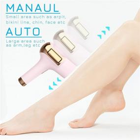 img 3 attached to 🔅 IPL Hair Removal with FDA Certification for Women and Men - Permanent, Painless Hair Remover with Upgrade Ice Compress, Suitable for Armpits, Back, Legs, Arms, Face, and Bikini Line - Convenient Home Use