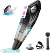 handheld vacuum cleaner strong suction lightweight cordless portable ：rechargeable logo