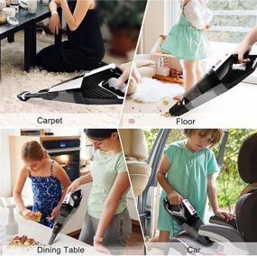 img 2 attached to Handheld Vacuum Cleaner Strong Suction Lightweight Cordless Portable ：Rechargeable