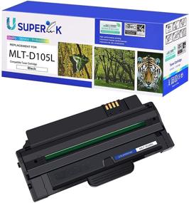 img 4 attached to 🖨️ SuperInk Compatible Toner Cartridge for Samsung MLT-D105L - Perfect for ML-2525, ML-2545, SCX-4623F, and more!