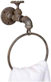 img 2 attached to Industrial Water Spigot Towel Ring