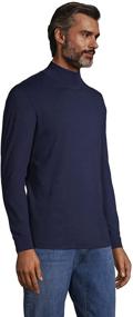 img 3 attached to 👕 Radiant Comfort for Men: Lands End Super T Turtleneck - The Ultimate in Stylish Clothing