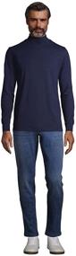 img 1 attached to 👕 Radiant Comfort for Men: Lands End Super T Turtleneck - The Ultimate in Stylish Clothing