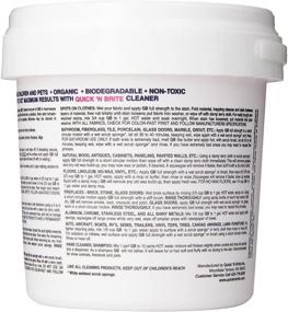 img 2 attached to Quick N Brite All Purpose Cleaning Paste 80 oz - Ultimate Cleaning Power in 1-Pack