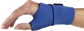 img 2 attached to Reliable OTC Wrist Thumb Splint Support Neoprene: Enhanced Comfort & Stability