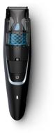 💈 philips bt7201 beard trimmer with built-in vacuum for rechargeable grooming logo