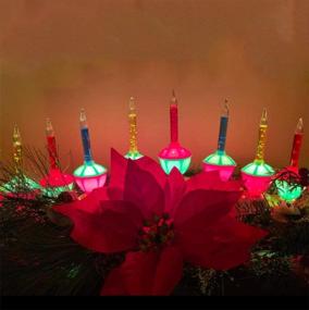 img 1 attached to 🎄 Vibrant Multicolor Christmas Replacement Vintage Candelabra – Illuminate the Festive Season!