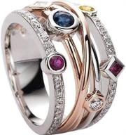 sixtwo sterling colorful geometric engagement women's jewelry logo