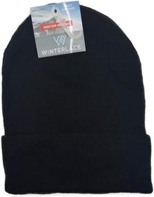 img 2 attached to Stay Warm and Stylish with our Winter Beanies Gloves Combo - Assorted Men's Accessories