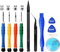 🔧 complete 11pcs yescoo iphone repair screwdriver kit for iphone x, 8/8 plus, 7/7 plus, 6/6 plus, 6s, 5/5c/5s, 4/4s - high-quality iphone repair tools logo
