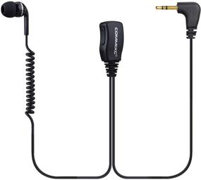 img 4 attached to 📞 COMMIXC (2-Pack) Walkie Talkie Earpiece with PTT Mic, 2.5mm 1-Pin In-Ear Two-Way Radio Headset, Compatible ONLY with Motorola Talkabout Radios