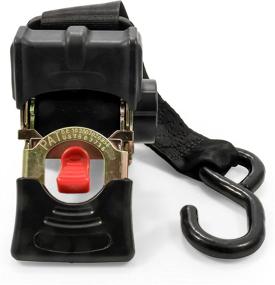 img 1 attached to 🔒 Camco 50030 Bolt-On Retractable Transom Tie Down Strap (2” Width, 5.5’)