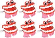 🦷 optimized wind-up chattering teeth with animated eyes logo