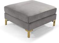 iconic home fon9253 upholstered contemporary logo