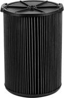 🔍 yzhupte vf5000 3-layer dust replacement filter for ridgid 6-20 gallon wet dry vacuums - pleated fiber vacuum filter логотип