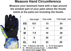 img 1 attached to Momoon Gloves Waterproof Screen Winter Boys' Accessories : Cold Weather