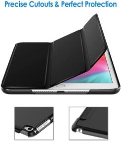 img 2 attached to 📱 JETech iPad Mini 4 Case - Smart Cover with Auto Sleep/Wake Function (Black)