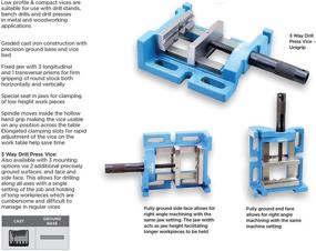 img 3 attached to Groz 35125 3 Way Uni Grip Drill: Enhanced Versatility and Secure Grip