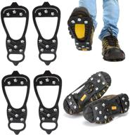 pair traction universal crampons grippers logo