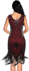 img 1 attached to 👗 Fashionable Flapper Girl Dresses: Stylish Fringed Women's Clothing for Chic Dresses