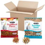 zupreem bundle fruitblend flavor pellets & sensible seed for medium birds, 2 lb - premium nutrition & enriching variety 2-pack logo