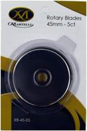 🔪 martelli 45mm rotary cutter blades - pack of 5 refill blades logo