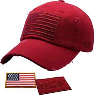 🧢 antourage unconstructed hat for men and women - american flag twill mesh snapback baseball cap with usa flag design + 2 patriotic patches логотип