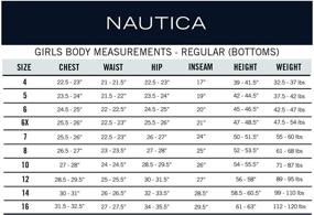 img 2 attached to Nautica Girls Uniform Bootcut Twill: Stylish & Comfortable Girls' Clothing