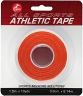 🏋️ cramer team color athletic tape - easy tear tape for ankle, wrist, and injury taping - protect and prevent injuries - promote healing - athletic training supplies - 1.5 inch x 10 yard roll - colored at tape логотип