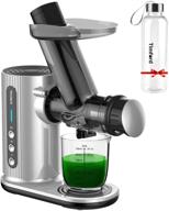 timford slow masticating juicer: cold press extractor with 2-speed modes, reverse function & quiet motor - perfect for vegetables & fruits! логотип