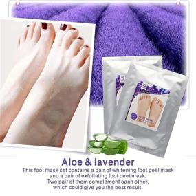 img 1 attached to 👣 Foot Mask Exfoliating - Say Goodbye to Calluses, Dead Skin, and Dry Toe Skin - Experience Smooth, Nourished, and Softened Feet