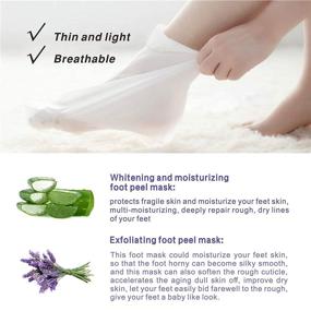 img 2 attached to 👣 Foot Mask Exfoliating - Say Goodbye to Calluses, Dead Skin, and Dry Toe Skin - Experience Smooth, Nourished, and Softened Feet