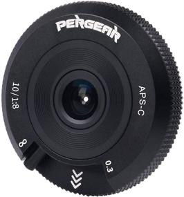 img 2 attached to Pergear 10mm F8 Pancake Lens: Tiny Fisheye Lens for APS-C Fuji X-Mount Cameras